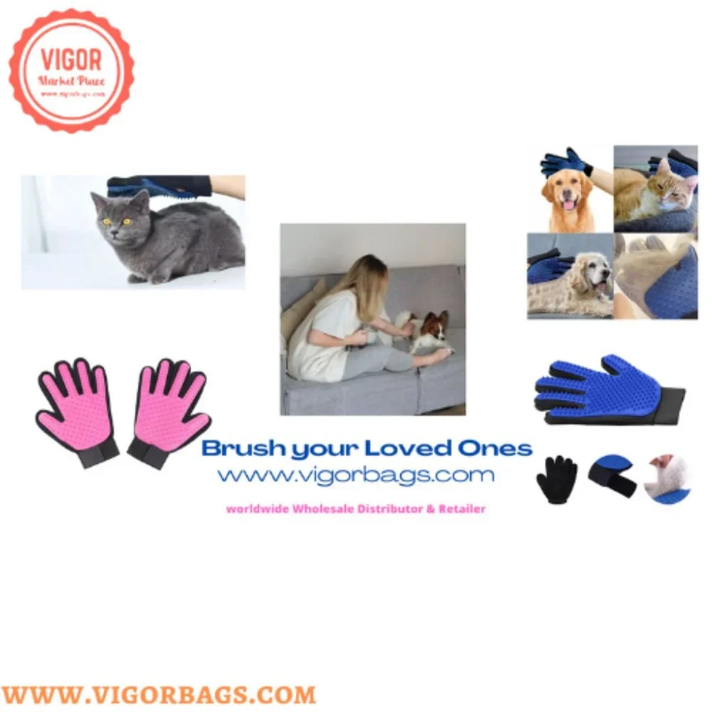 Pet Grooming Glove & Grooming Brush for your Lovable Pets